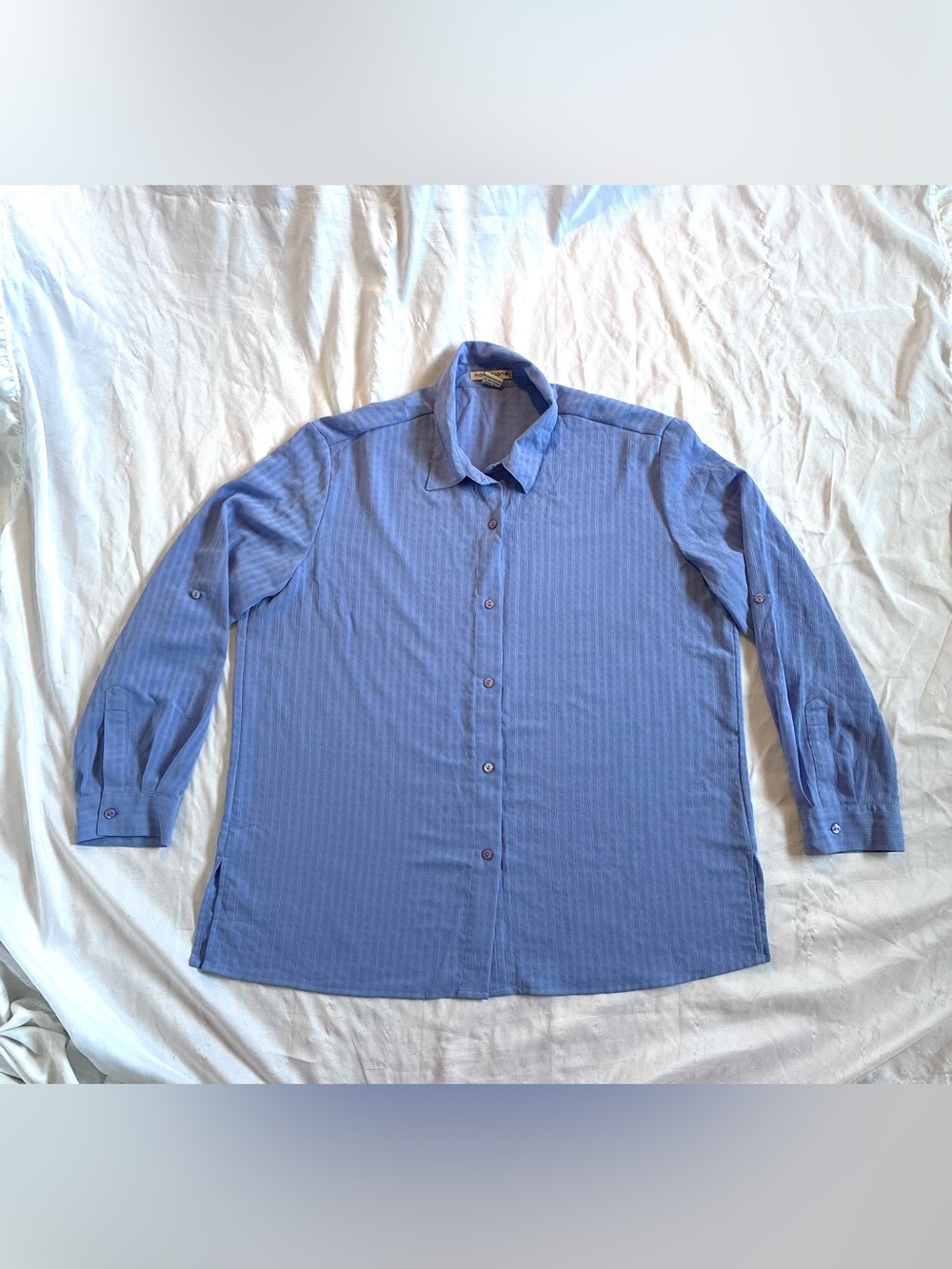 Notations Flowy Button Up Blouse